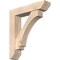 Ekena Millwork Imperial Slat Smooth Bracket w/ Offset Brace, Douglas Fir, 7 1/2"W x 34"D x 38"H BKT0806X34X38IMP06SDF - alternate 1